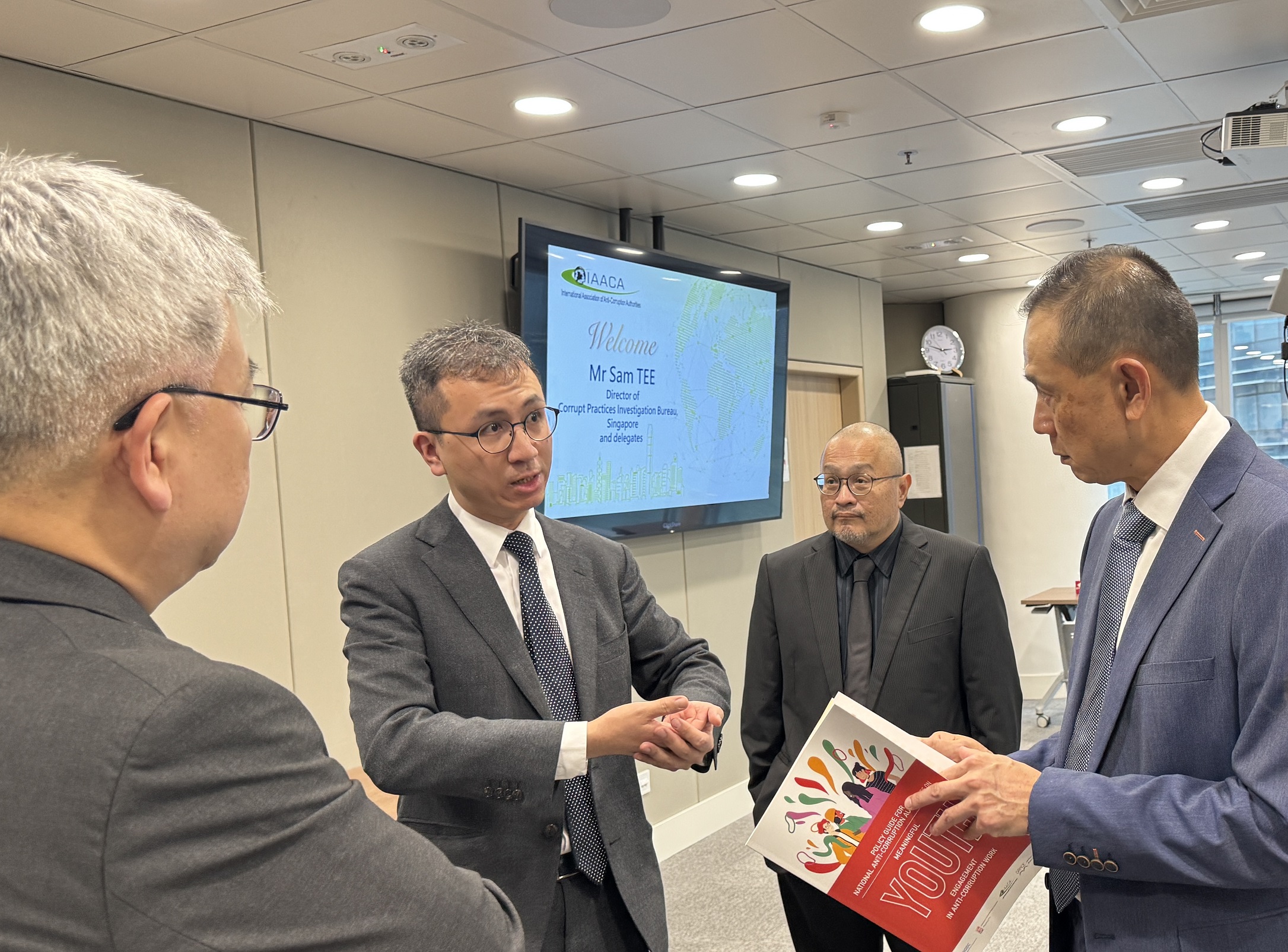 visit to IAACA office